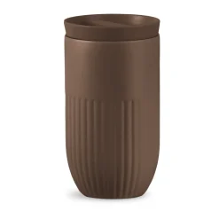 Mug de voiture isotherme Tova 32 cl, Brun Pantone