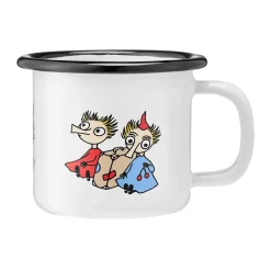 Mug en émail Moomin 1,5 dl, Thingumy and bob