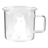 Mug en verre transparent Moomin 35 cl, Moomin