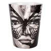 Mug Golden Butterfly 35 cl, Black-white