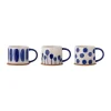 Mug Linora 45 cl, pack de 3, Bleu