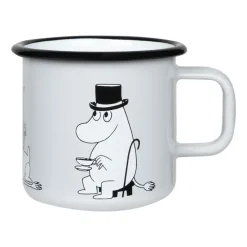 Mug émaillé Papa Moumine 37 cl, Gris