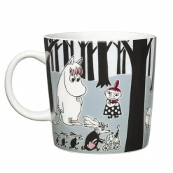 Mug Moomin à l´aventure, gris