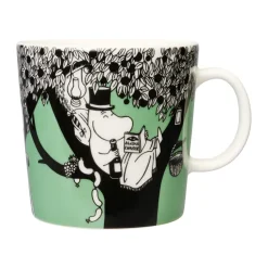 Mug Mumin vert spécial, 40 cl