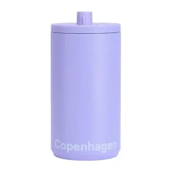 Mugg à emporter 35 cl Design Letters, Blue