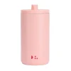 Mugg à emporter 35 cl Design Letters, Pink