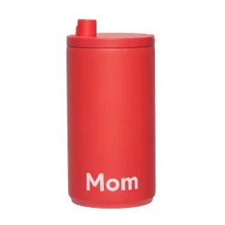 Mugg à emporter 35 cl Design Letters, Mom-Coral