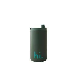 Mugg à emporter 35 cl Design Letters, Hi-myrthe verte