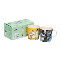 Mugs Moomin Familjemys & Vänner för alltid, 2 pièces, 30 cl