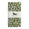 Nappe cirée Belle Amie, Vert foncé 145x220 cm