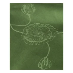 Nappe damassée verte Hammershøi Poppy, 150x270 cm