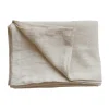 Nappe Marion en lin 175x175 cm, Wheat