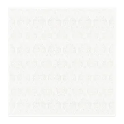 Nappe Medaljong 150x150 cm, Blanc