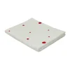 Nappe Nori 140x260 cm, White-cherry red