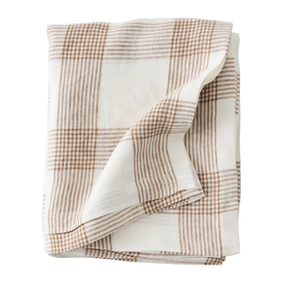 Nappe Odette, Brown, 145x145 cm