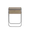 Nati Tati Drawer table de chevet, storm grey, chêne laqué blanc