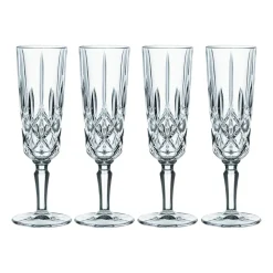 Noblesse Verre à champagne 15,5 cl Lot de 4, Transparent