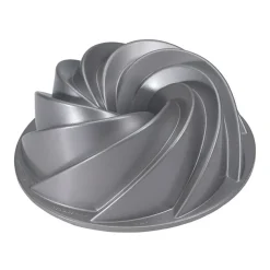 Nordic Ware Heritage moule à gâteau bundt argent, 2,4 L