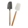 Nordic Ware maryse en bois de hêtre lot de 2, Noir, blanc