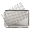 Nordic Ware Naturals plaque de cuisson avec grille, 32,7x45,4 cm