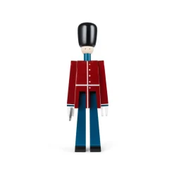 Officier avec épée Kay Bojesen, Rouge-bleu