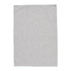 Olivia torchon de cuisine à rayures fines 50x70 cm, Off White-Linen