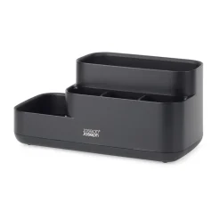 Organisateur de lavabo Easystore 24,8 cm, Noir