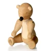 Ours en bois Kay Bojesen, chêne et érable