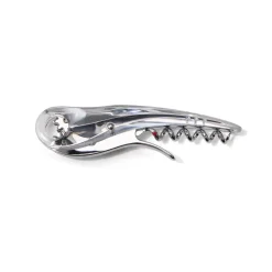 Ouvre-bouteille vin Soft machine crystal, Argent