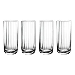 Pack de 4 verres à longdrink Rose Garden 45 cl, Transparent