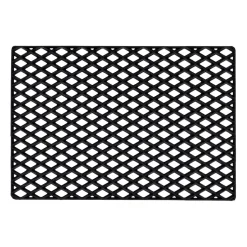 Paillasson Black grid, 60x90 cm