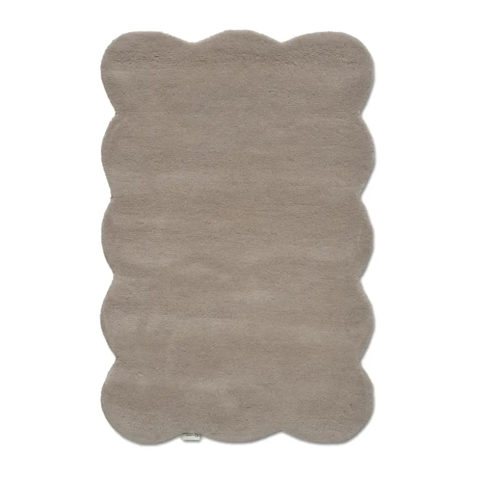Paillasson Clam 60x90 cm, Argent