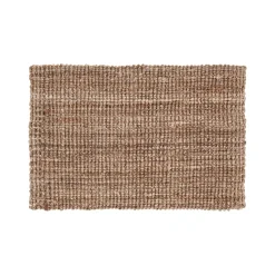 Paillasson Julia gris naturel, 60x90 cm