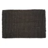 Paillasson Jute noir, 60x90 cm