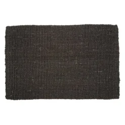 Paillasson Jute noir, 60x90 cm