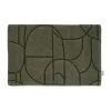 Paillasson Modern Abstract 60x90 cm, Vert