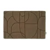 Paillasson Modern Abstract 60x90 cm, Marron
