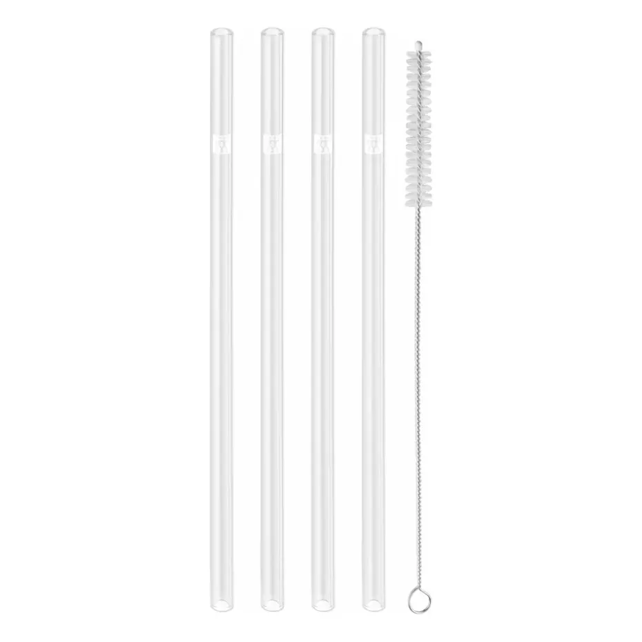 Pailles Zwilling Sorrento Lot de 4, Transparent