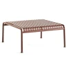 Palissade Low Table 81,5x86x38 cm, Iron red