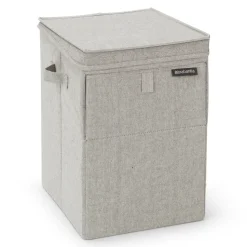Panier à linge empilable Brabantia 35 litres, Gris clair