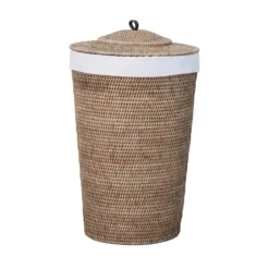 Panier à linge Norah 60 cm, Nature