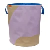 Panier à linge Nova Arte 40x40x50 cm, Lilas sable