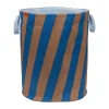 Panier à linge Nova Arte 40x40x50 cm, Cobalt-blush