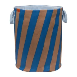 Panier à linge Nova Arte 40x40x50 cm, Cobalt-blush