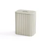 Panier à linge Tota Trio Luxe 90 L, Ecru