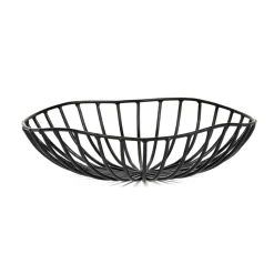 Panier à pain Catu 20 cm, Noir