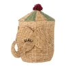 Panier Bobo avec couvercle 35x50 cm, Naturel