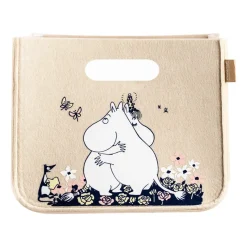 Panier de rangement Mumin Hug 26x26 cm, Beige