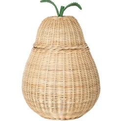 Panier de rangement Pear, naturel