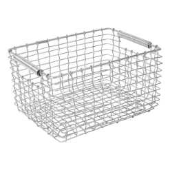 Panier de rangement Rectangular 19, Acier galvanisé